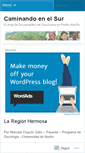 Mobile Screenshot of caminandoenelsur.wordpress.com