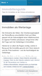 Mobile Screenshot of immobilienguide.wordpress.com
