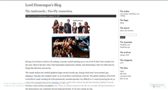 Desktop Screenshot of lordhumongus.wordpress.com