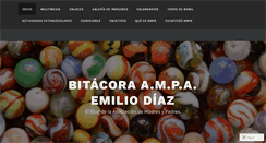 Desktop Screenshot of bitacoraemiliodiaz.wordpress.com