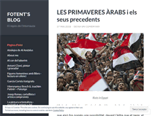 Tablet Screenshot of fotent.wordpress.com