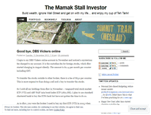 Tablet Screenshot of mamakstallinvestor.wordpress.com