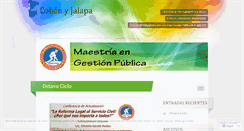 Desktop Screenshot of maestriagp.wordpress.com