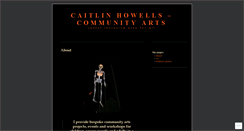 Desktop Screenshot of caitlinhowellscommunityarts.wordpress.com