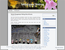 Tablet Screenshot of fabiojuven.wordpress.com