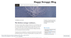 Desktop Screenshot of happyscrappyblog.wordpress.com