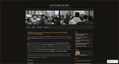 Desktop Screenshot of blackandwhitenotes.wordpress.com