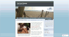 Desktop Screenshot of feelgoodmassage.wordpress.com