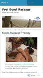 Mobile Screenshot of feelgoodmassage.wordpress.com