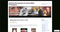 Desktop Screenshot of andrewmillerphotography.wordpress.com