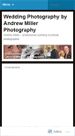 Mobile Screenshot of andrewmillerphotography.wordpress.com