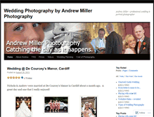 Tablet Screenshot of andrewmillerphotography.wordpress.com