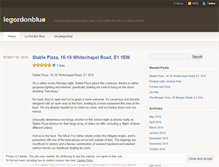Tablet Screenshot of legordonblue.wordpress.com