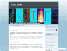 Tablet Screenshot of kirintorfamiliar.wordpress.com