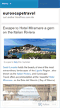 Mobile Screenshot of euroscapetravel.wordpress.com