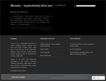 Tablet Screenshot of exposminutes.wordpress.com