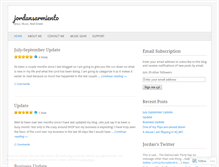 Tablet Screenshot of jordansarmiento.wordpress.com