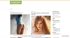 Desktop Screenshot of mybikinibabes.wordpress.com