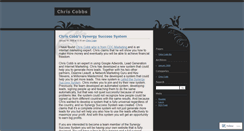 Desktop Screenshot of chriscobb.wordpress.com