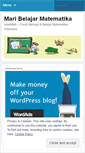 Mobile Screenshot of indomath.wordpress.com