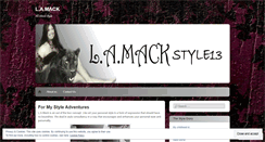 Desktop Screenshot of lamackblog.wordpress.com