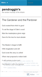 Mobile Screenshot of pendraggins.wordpress.com