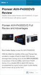 Mobile Screenshot of pioneeravhp4300dvd.wordpress.com