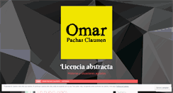 Desktop Screenshot of omarpc.wordpress.com