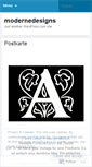 Mobile Screenshot of modernedesigns.wordpress.com