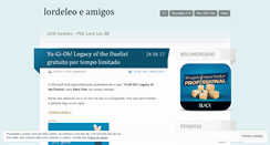 Desktop Screenshot of lordeleo.wordpress.com