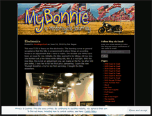 Tablet Screenshot of mybonnie.wordpress.com