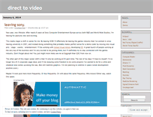 Tablet Screenshot of directtovideo.wordpress.com