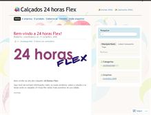 Tablet Screenshot of 24horasflex.wordpress.com