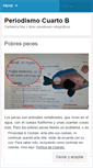 Mobile Screenshot of periodismocuartob.wordpress.com