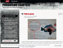 Tablet Screenshot of periodismocuartob.wordpress.com