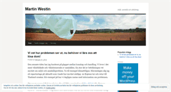 Desktop Screenshot of martinwestin.wordpress.com