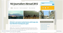 Desktop Screenshot of northeasternuniversityjournalism2012.wordpress.com