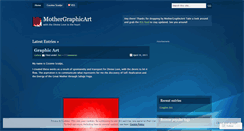 Desktop Screenshot of mothergraphicart.wordpress.com