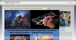 Desktop Screenshot of pastorrickmora.wordpress.com