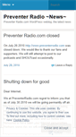 Mobile Screenshot of preventerradio.wordpress.com