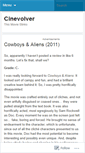 Mobile Screenshot of cinevolver.wordpress.com