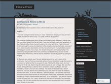 Tablet Screenshot of cinevolver.wordpress.com