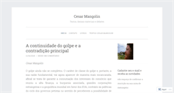Desktop Screenshot of cesarmangolin.wordpress.com