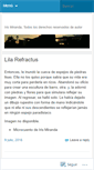 Mobile Screenshot of liricanocturna.wordpress.com