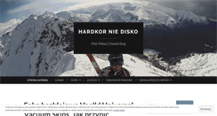 Desktop Screenshot of hardkorniedisko.wordpress.com
