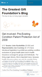 Mobile Screenshot of greatestgift.wordpress.com