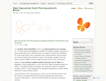 Tablet Screenshot of greatestgift.wordpress.com