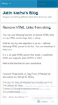 Mobile Screenshot of jatinkacha.wordpress.com
