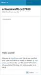 Mobile Screenshot of anbookwaffcord7659.wordpress.com