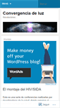 Mobile Screenshot of convergenciadeluz.wordpress.com